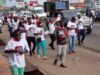 Public University Lecturers Hold March in Kumasi to Support NDC Campaign