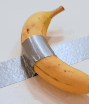 How a viral, duct-taped banana came to be worth $1 million