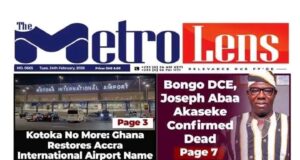 Newspaper Frontpages: Tuesday, 24th February 2026.