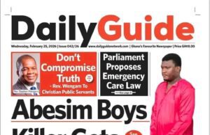 Newspaper Frontpages: Wednesday, February 25, 2026.